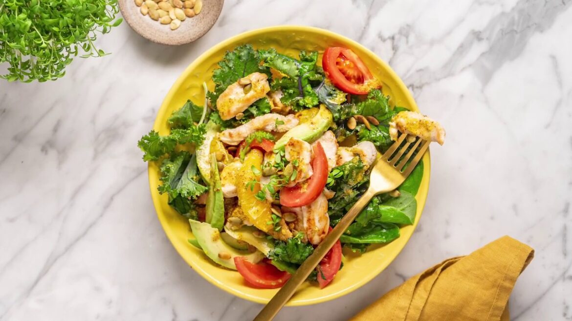 Салат з качиною грудкою та апельсинами: ресторанна страва