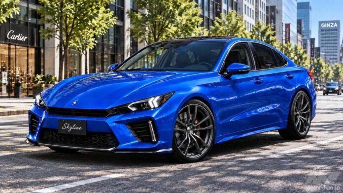 1-33 Новий Nissan Skyline збереже бензиновий V6 і отримає агресивний дизайн